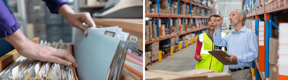 図:RFIDタグやQRを貼り付け解決したいが貼り付ける負担やコストが現実的ではなく導入できない